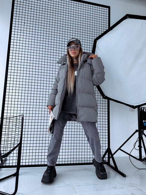 Extended Jacket "Mākonis" – Dark Grey PRE-ORDER
